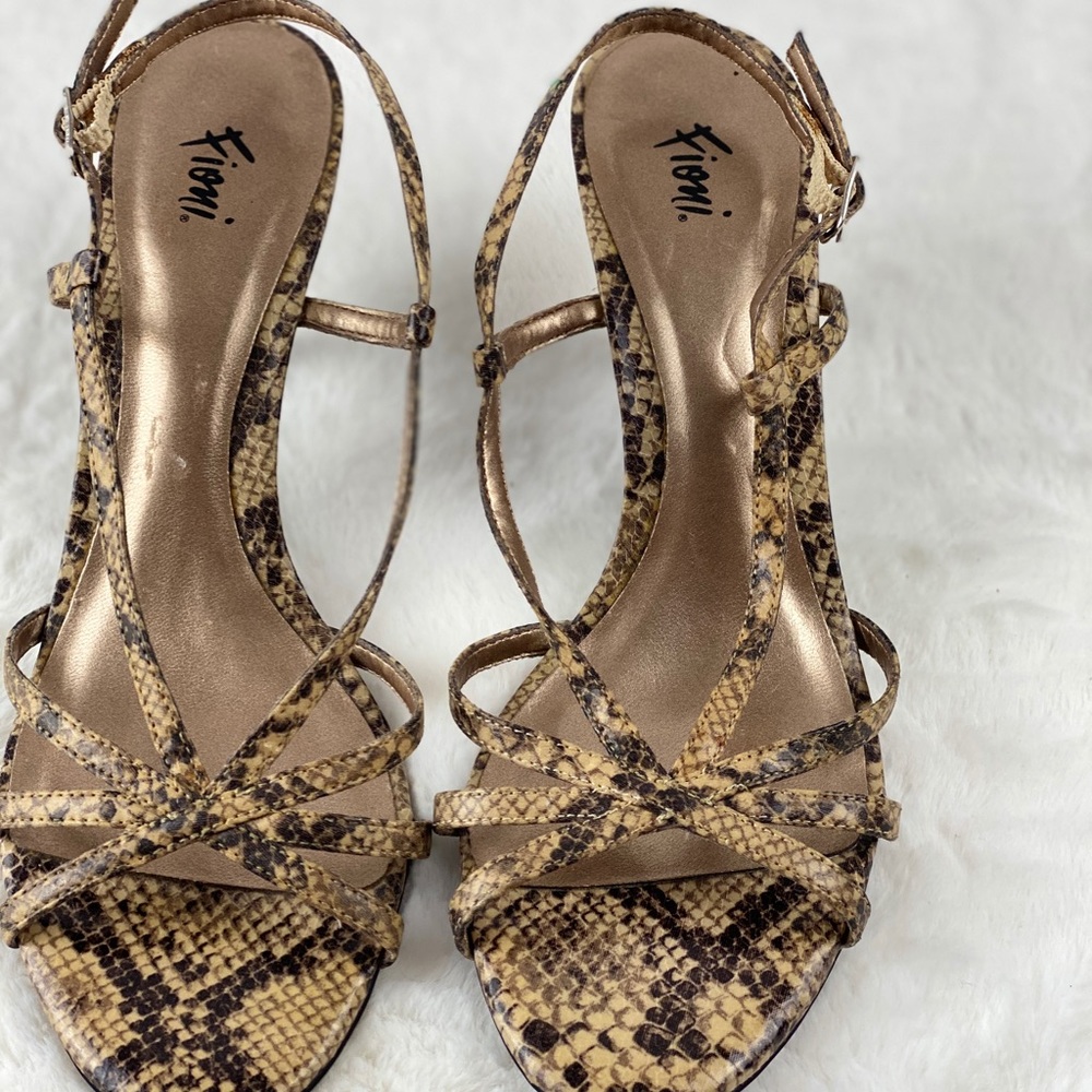 Fiona Women’s Snakeskin 3” Heels